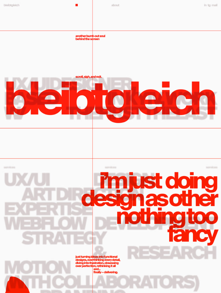 Suisse example: Bleibtgleich