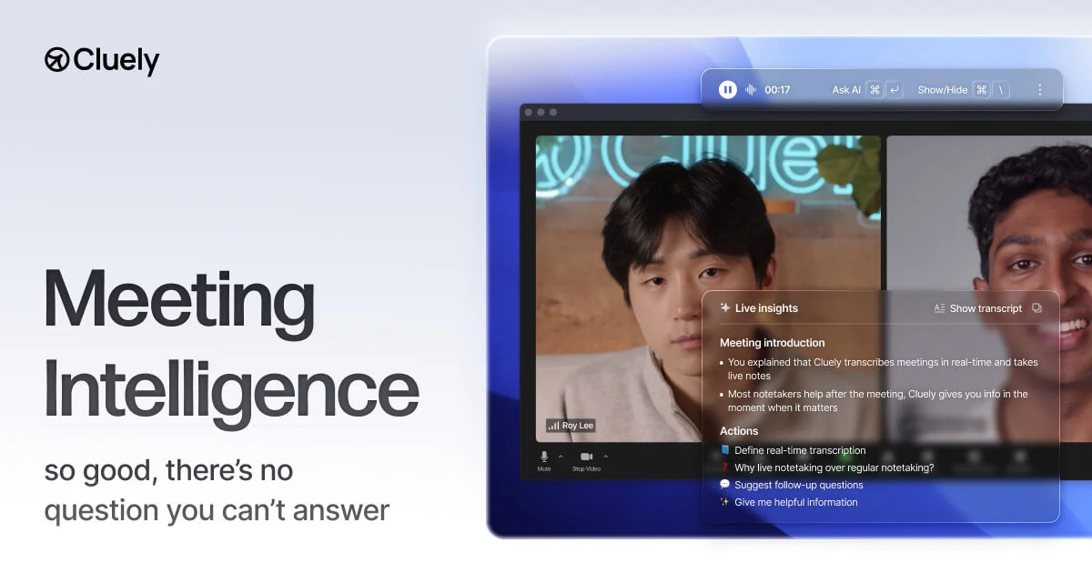 Software example: Cluely