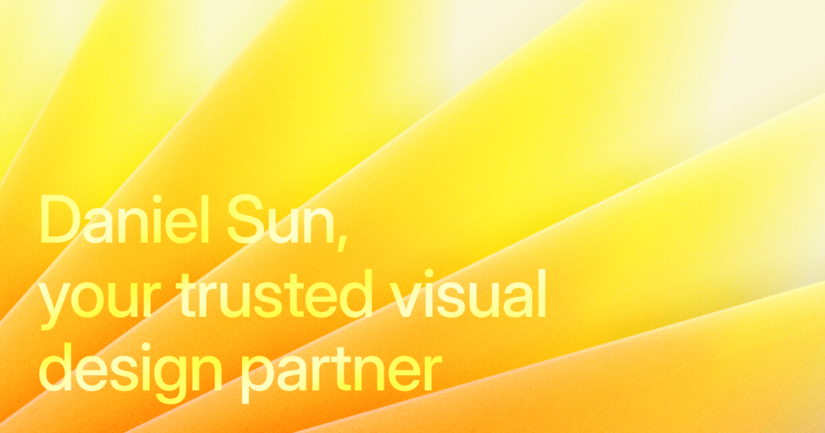 Gradient example: Daniel Sun