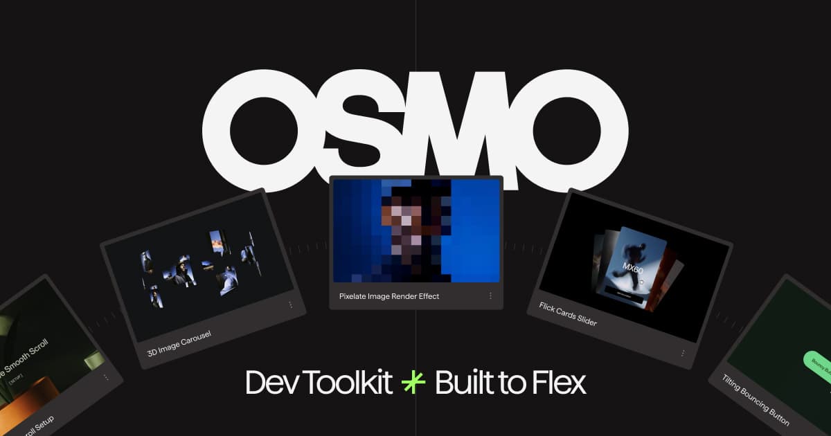 Design tools example: Osmo