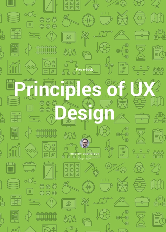 Principles of UX Design book cover