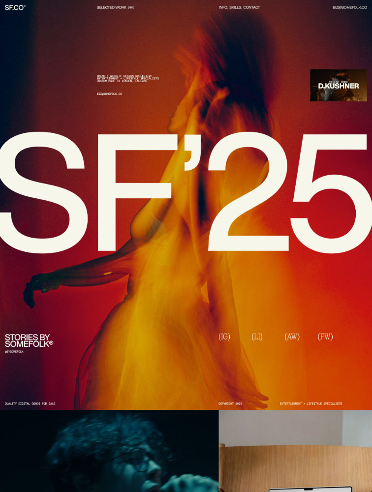 Helvetica now example: Somefolk