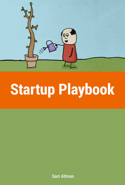 Startup Playbook book cover