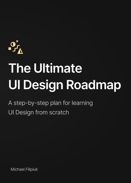 The Ultimate UI Design Roadmap book cover