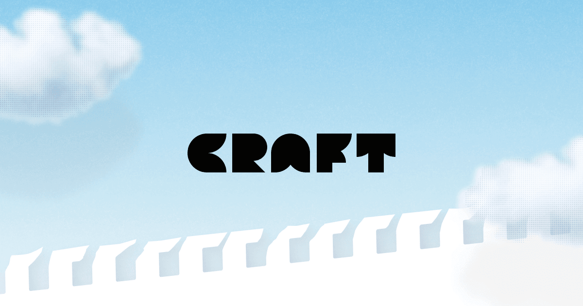 Software example: Craft