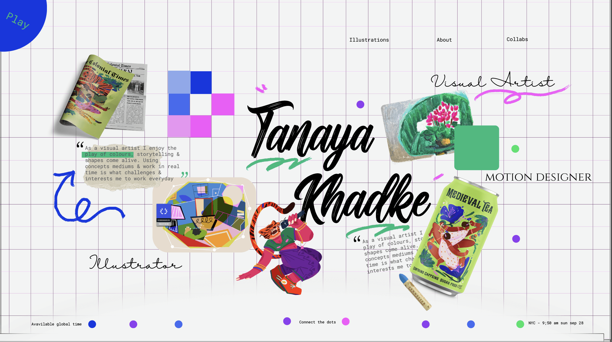 Creative example: Tanaya Khadke